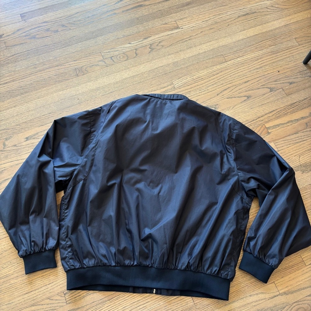 Members Only Mens XL Iconic Jacket‎ Blue Vintage Classic Bomber Windbreaker - Picture 6 of 7